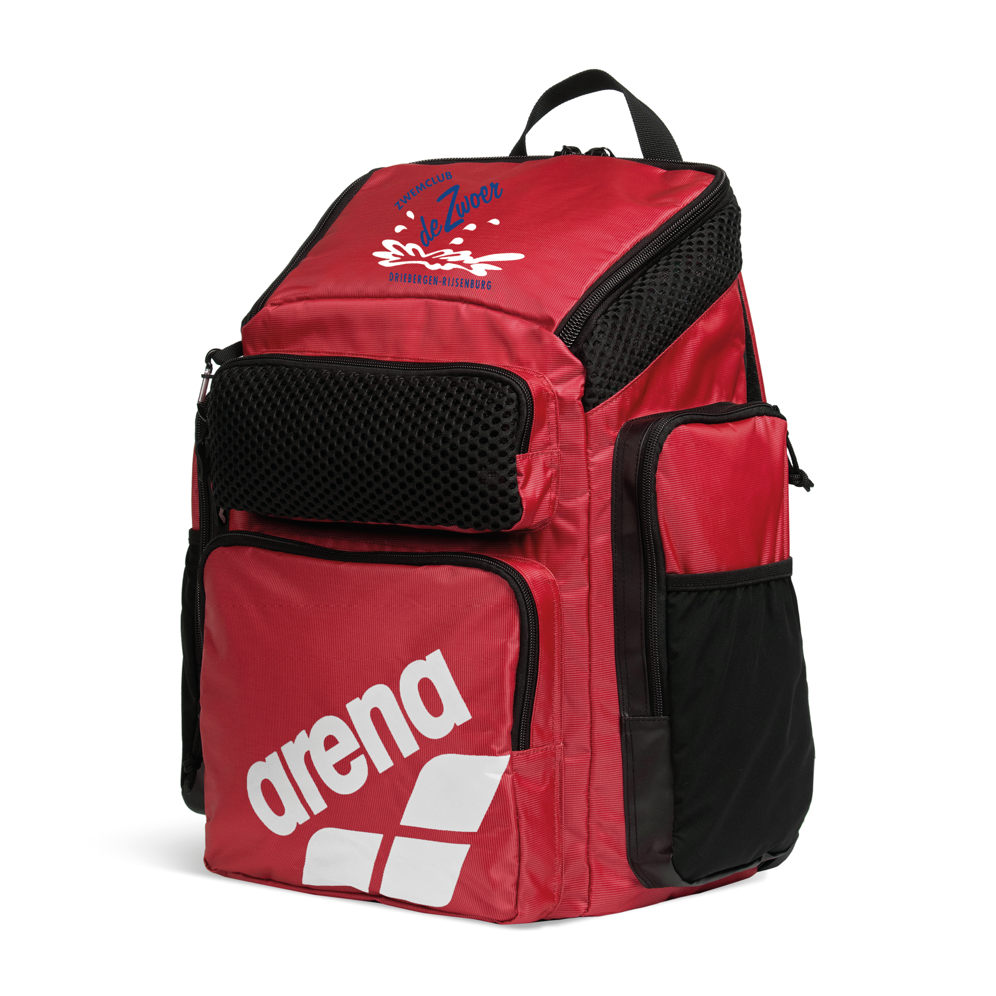 ZC De Zwoer - One Go backpack 45L - red - incl. logo