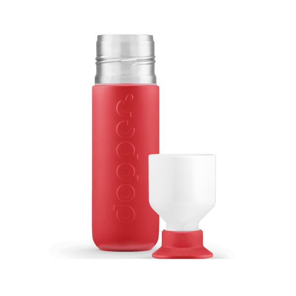 (NIEUW) Dopper Insulated 350 ml - Deep Coral - Afbeelding 3