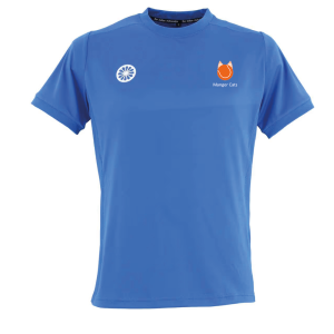 TV Manger Cats - Kadiri tee cobalt men incl. borstlogo