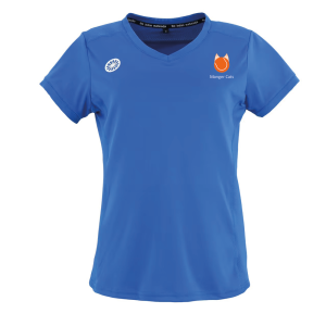 TV Manger Cats - Kadiri tee cobalt women incl. borstlogo