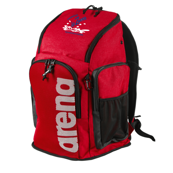ZC De Zwoer - team 45 backpack - red melange - incl. logo